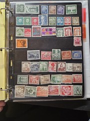 1800-1900 Germany & Colonies Stamp Collection Album Mixed Used & Mint Blocks