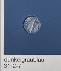 1902 GERMANY🔥Graublau Farbenführer(31-2-6)🔥Cd:GOLA 27.10.02 Mi#71c Val 1800Eur