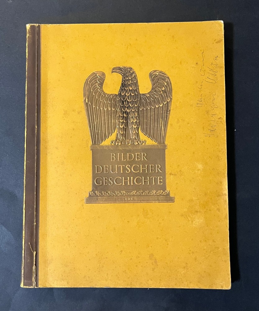 WW2 1936 Bilder Deutscher Geschichte German History Cigarette Card Album Book