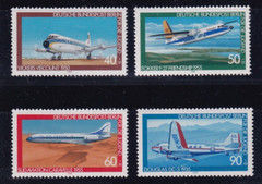 Berlin MNH ** 592-5 SC 9NB153-6 Airplanes set from 1979
