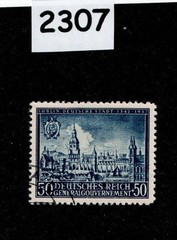 Used Stamp Sc NB17 General Government Warsaw Lublin Cracow Poland WWII #2307