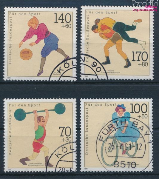 FRD (FR.Germany) 1499-1502 (complete.issue) fine used / cancelled 1991 (10276879