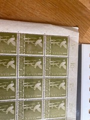 Germany whole sheet mnh Peace Dove 1DM some of the perfs have separated
