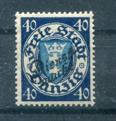 Gdansk service 49b color MH BPP BPP signature 90EUR