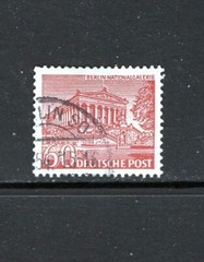 Germany Berlin 1949 60pf NATIONAL GALLERY USED Sc 9N54