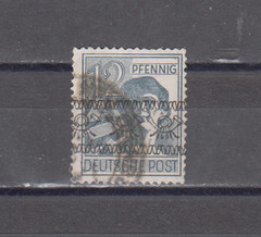 GERMANY : 1948 – USED – SCOTT # 604 OVERPRINT