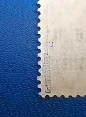 Stamp German Occupation Romania WW I 15 Bani 1917 Hochstädter Mi. Nr. 9 a (29430