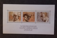 GERMANY Scott 1267 Stamp Souvenir Sheet Literature MINT MNH OG Unused T8753