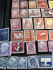 GERMANY 1955-1964 Deutsche BundesPost Stamps Postage Collection Lot Used Mint MH