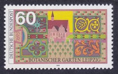 Germany 1753 MNH 1992 Leipzig Botanical Garden Issue Very Fine