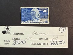 Germany # 669 Used* 2024 Scott Catalogue Value $ 35.00