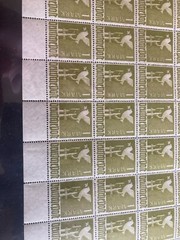 Germany whole sheet mnh Peace Dove 1DM some of the perfs have separated
