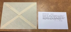 Germany 1933 ZUCKER signed Rocket Mail cover EZ 4C1