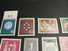 GERMANY Stamps -Mixed Lot of 14 interesting stamps – several are MNH – see pics