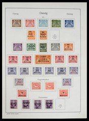 GERMANY Territories 1920-1957 Danzig Memel Saar Stamp Collection