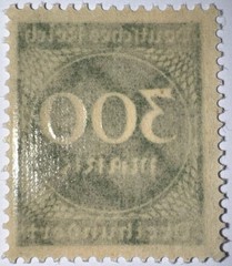 Travelstamps: 1923 Germany Stamp Deutsches Reich Mi#270, Mint OG NH 300 Mark