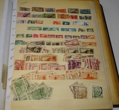 Saar Basin territory Stamps? stock book from an estate sale Saarland Germany