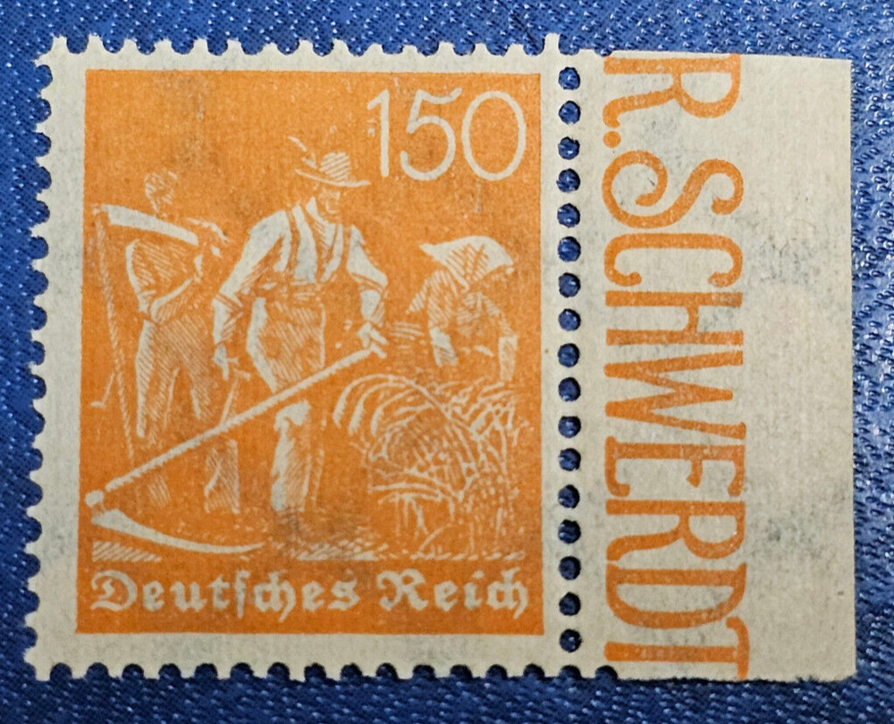 Stamp Germany Deutsches Reich 150 Pfennig 1921 Mi. Nr. 189 [🇩🇪35575]