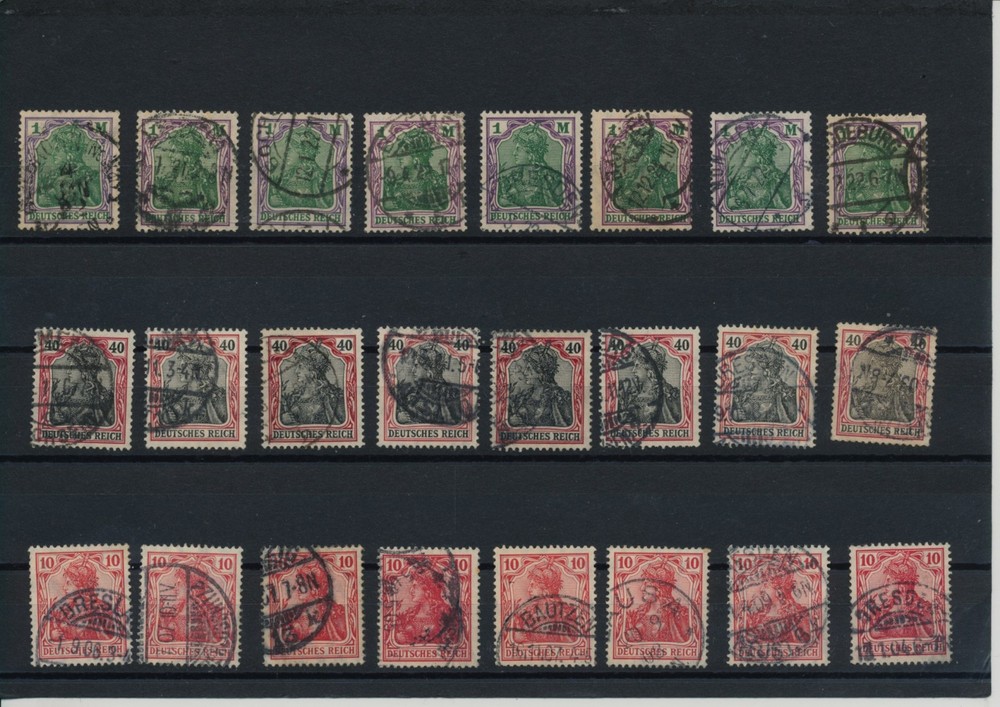 Germany, Deutsches Reich, Nazi, liquidation collection, stamps, Lot,used (BR 16)