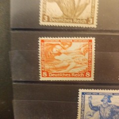 Germany Stamps Scott B49 To B57 MH Complete Wagner Opera Rare VF Set SCV $429.