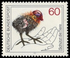 GERMANY 1355 – Wildlife Protection „Baby Coot“ (pc17144)