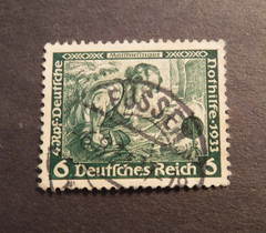 Scott#B52, 1933, 6+4 pf, „Die Miestersinger“ Semi-Postal Used Stamp