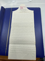 1943 F/L written by relatives sent to Serbian POW in Stalag 245, Dolovo, Serbia.