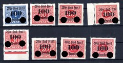 Sudetenland RUMBURG 36/43 Set * MH 250EUR (DA2453