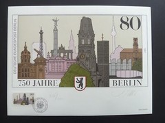 ART-EDITION 1987 BERLIN 776 JUBILÄUM 750 JAHRE – Ltd. 1.000!!