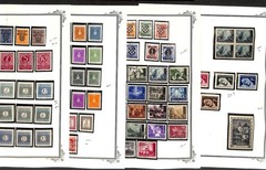 Croatia Stamp Collection in Scott Specialty Album, World War 2, 60 Pages