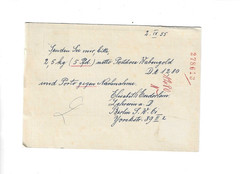 GERMANY 1955 Post Card sent from Berlin to Niendorf – Slogan cancel