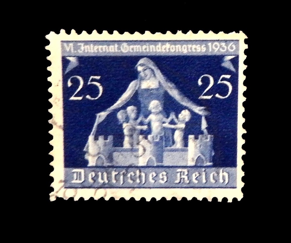 GERMAN Stamps 1936 / International Local Government Congress / Used/ One Stamp
