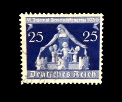 GERMAN Stamps 1936 / International Local Government Congress / Used/ One Stamp