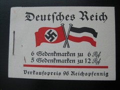 THIRD REICH Mi. #MH 32.4 scarce mint MNH stamp booklet! CV $300.00