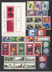 East Germany GDR DDR 1966 – complete year set – MNH