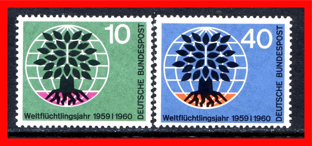 Germany Postage Stamps Scott 807-808, MNH Complete Set!! G1366j
