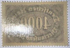 Travelstamps: 1922 Germany Stamps Deutsches Reich 4000 Mark Mi. Nr. 255 MOGNH