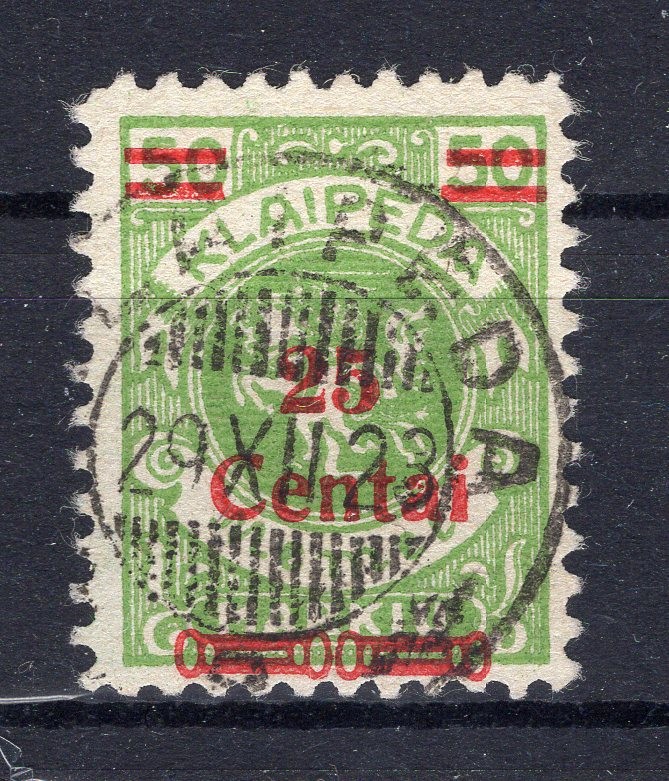 Memel 218 BPP 30EUR Tadellos Gestempelt, Echt, BPP-Signature