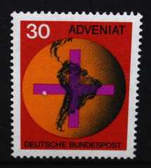 WEST GERMANY 1967 Adveniat: Aid for Catholic Church. Set of 1. MNH. SG1450.