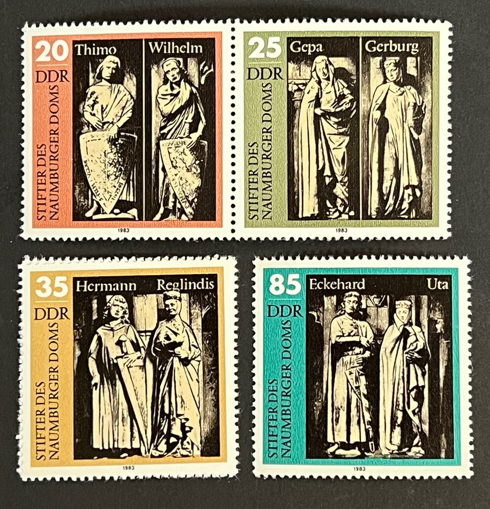 Travelstamps: 1983 Germany DDR Stamps Scott #2808-2811 Mint Original Gum MNH OG