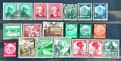 German Stamps Reich – lot of 20 stamps used nice /479