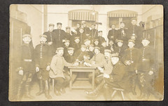 WW1 WWI Imperial German soldiers Feldpost Military war postcard Dresden 1917