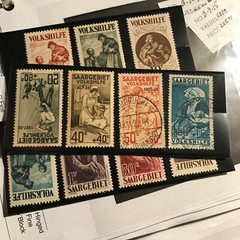 SAAR Saargebiet Volkshilfe Semi Postal Stamp Collection GERMANY Used & Mint