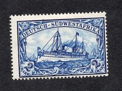 German Southwest Africa 1897 Hohenzollern Yacht SC# 23