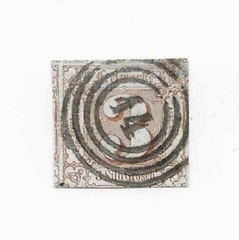1860 German State Thurn & Taxis 3 sgr #12 used stamp; CV $110.00