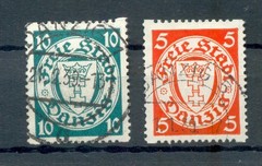 Gdansk 290D, 292Dx LUXURY Gest. 21EUR Stamp.