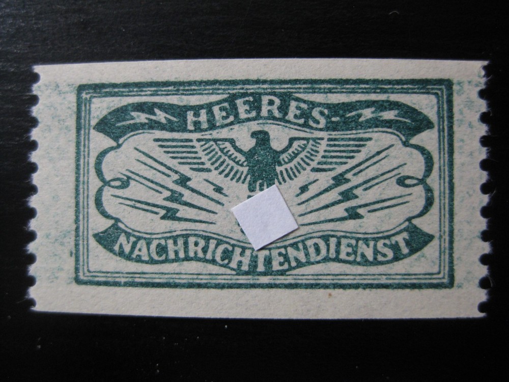 THIRD REICH scarce mint MNH German Army News Service stamp!