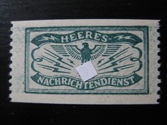 THIRD REICH scarce mint MNH German Army News Service stamp!