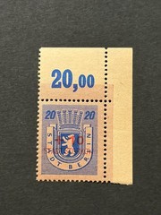 GERMANY (STORKOW-SOV. ZONE) 1946 POST WWII-LOCAL ISSUE 20 Rpf. MNH /s1 #426