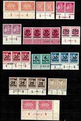 Germany 1921/23 Weimar Inflation ☀ Lot with HAN numbers / MNH(**)
